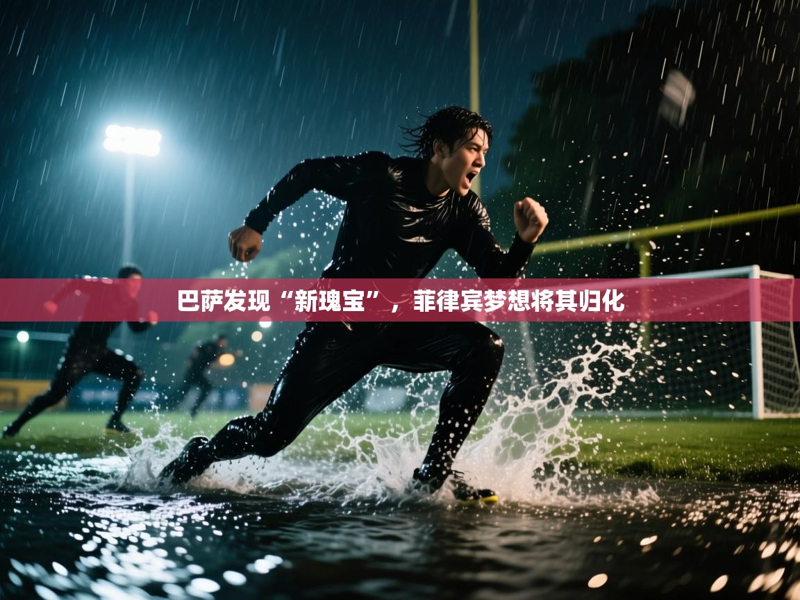 巴萨发现“新瑰宝”,菲律宾梦想将其归化 第2张